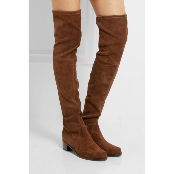 Stuart Weitzman Midland suede thigh-high boots - Picture 7 of 7
